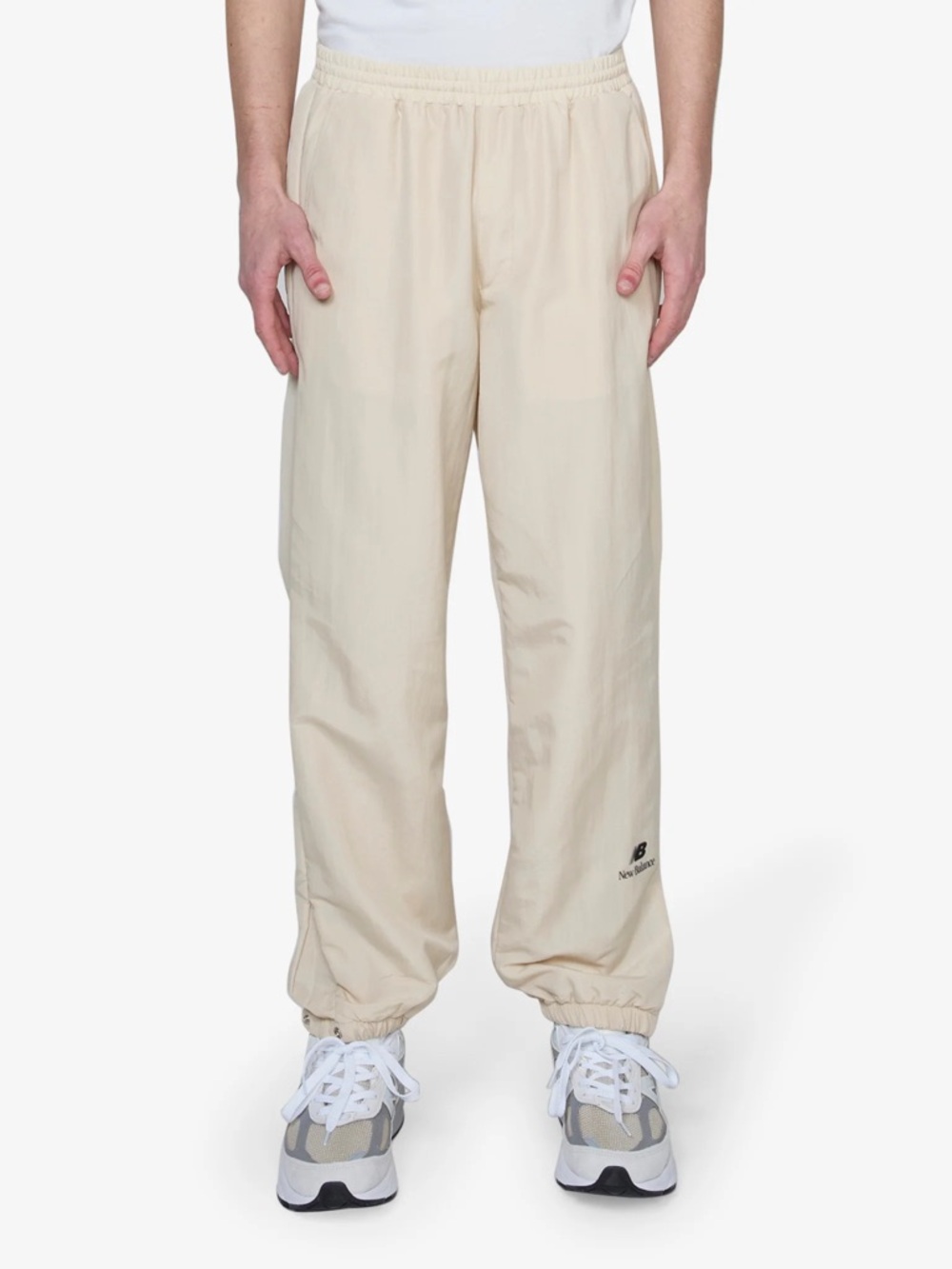 New Balance Men's Track Pants Sz XL Made In USA MiUSA Sandstone Lined